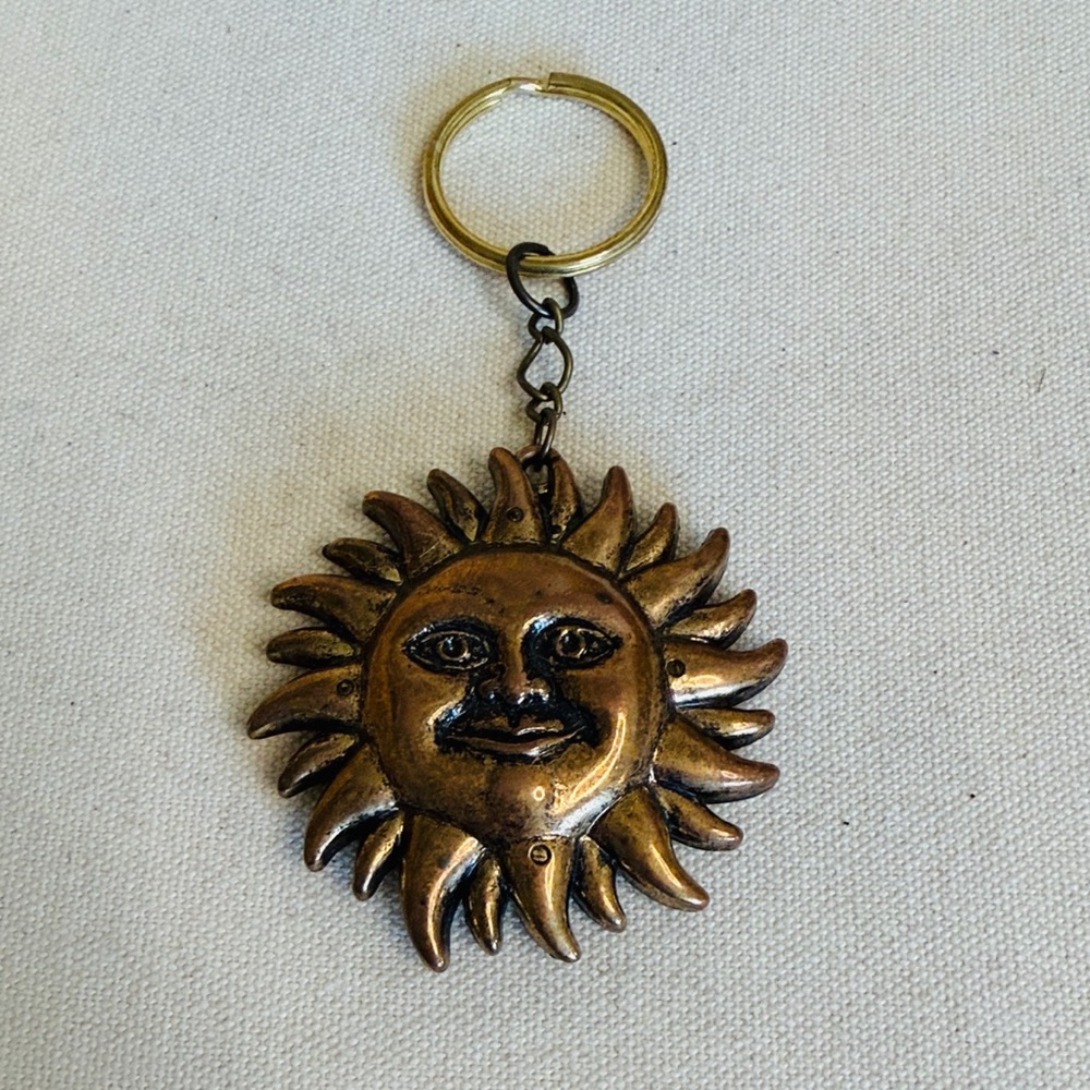 Bronze Sunburst Key Holder